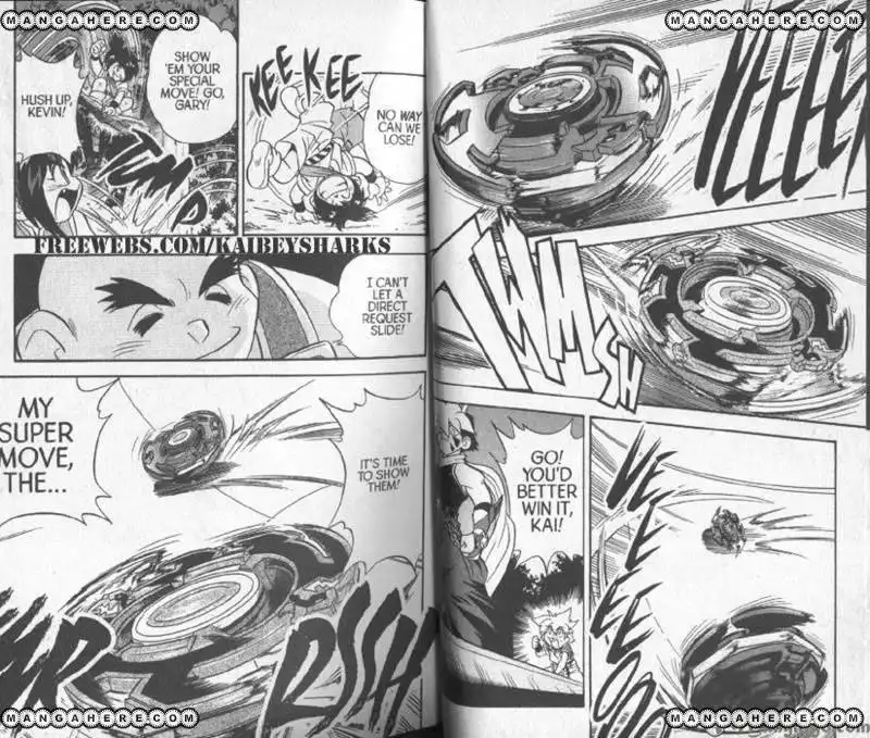 Bakuden Shoot Beyblade Chapter 4.1 13